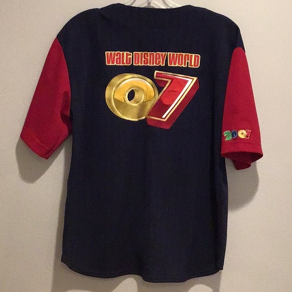 Walt Disney World Kids sz XL Baseball Jersey - Picture 2 of 9